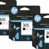 HP 305 Cartridge Zwart (3 stuks)