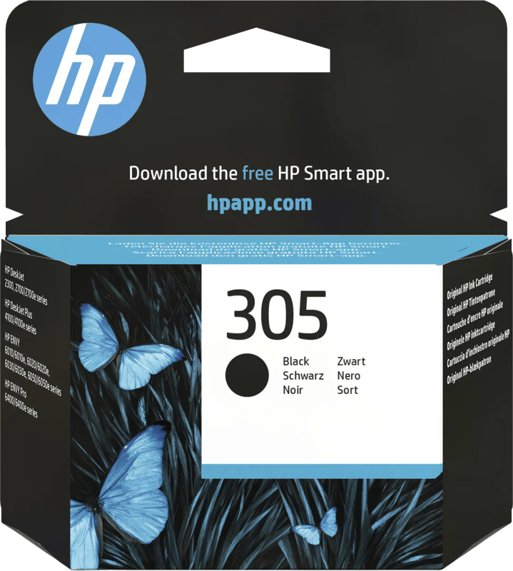HP 305 Cartridge Zwart