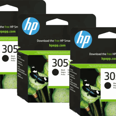 HP 305XL Cartridge Zwart (3 stuks)
