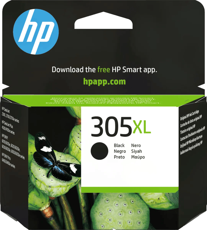 HP 305XL Cartridge Zwart