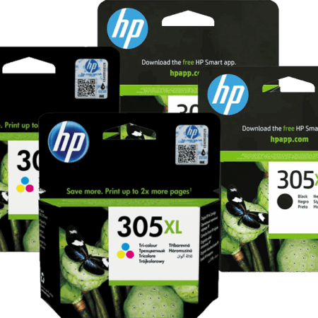 HP 305XL Inkt Cartridge 4-Kleuren Bundel (2 stuks)