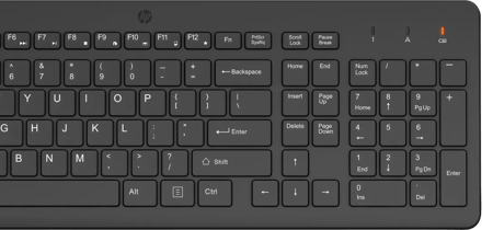 HP 330 Draadloze Muis en Toetsenbord QWERTY