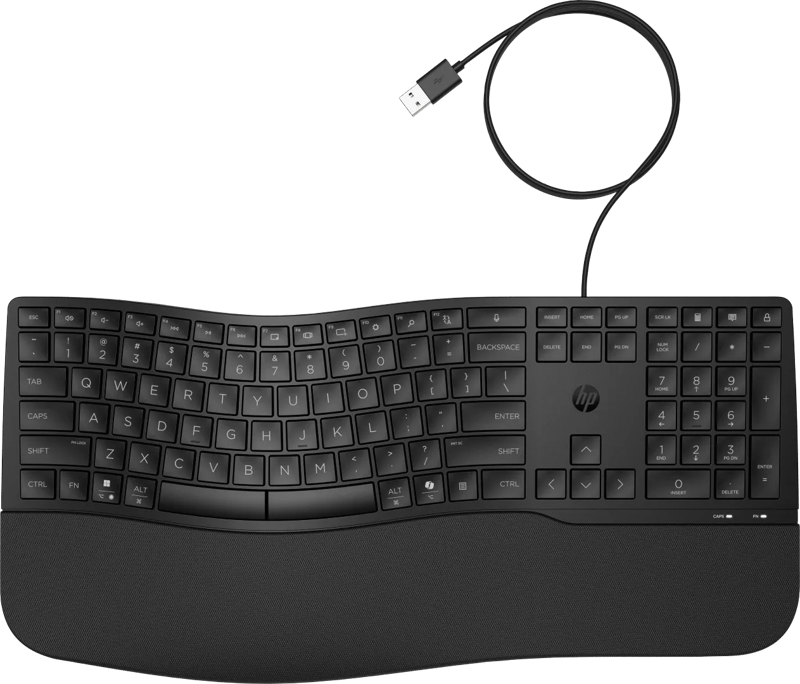 HP 480 Comfort Bedraad Toetsenbord QWERTY