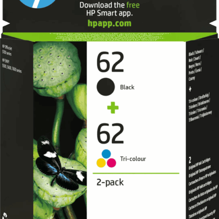 HP 62 Cartridges Combo Pack