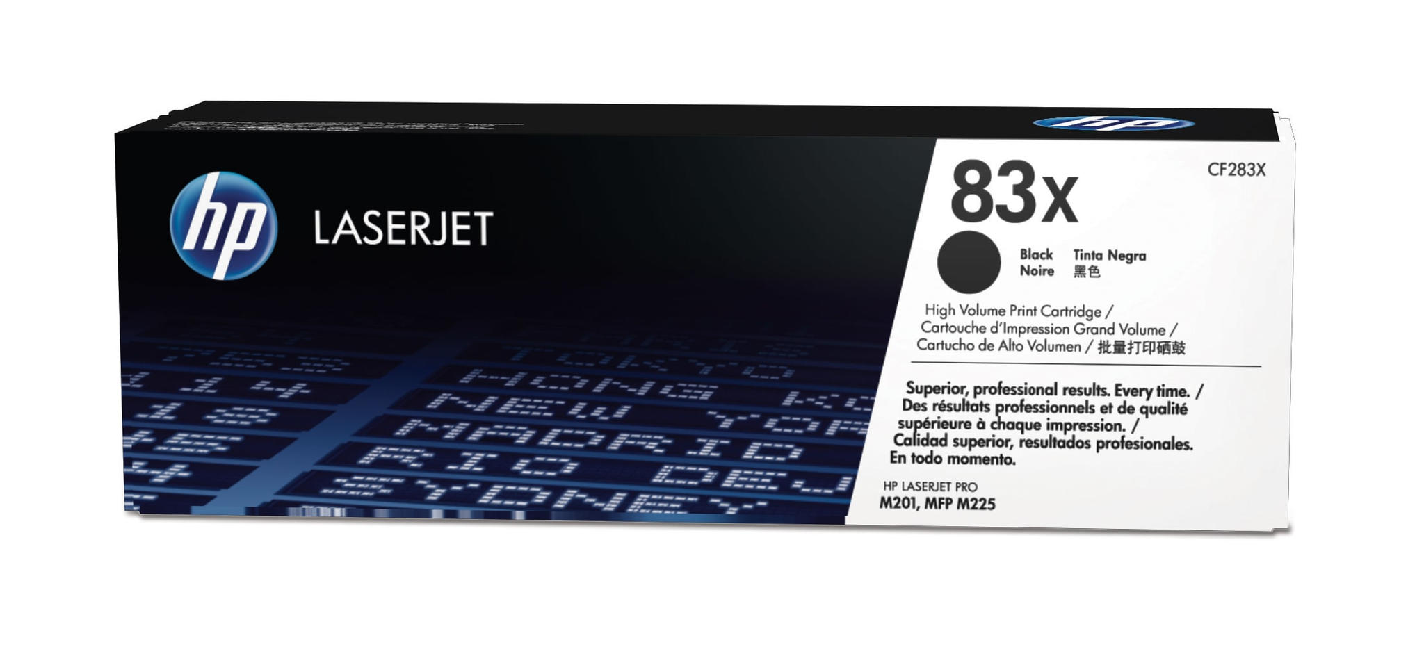 83X toner zwart