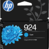 HP 924 Cartridge Cyaan