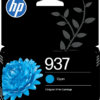 HP 937 Cartridge Cyaan