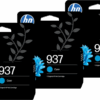 HP 937 Cartridge Cyaan (3 stuks)
