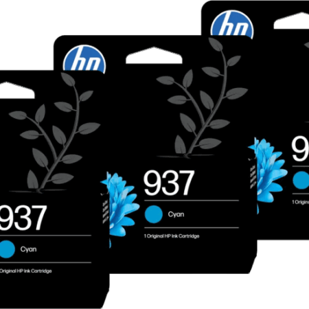 HP 937 Cartridge Cyaan (3 stuks)
