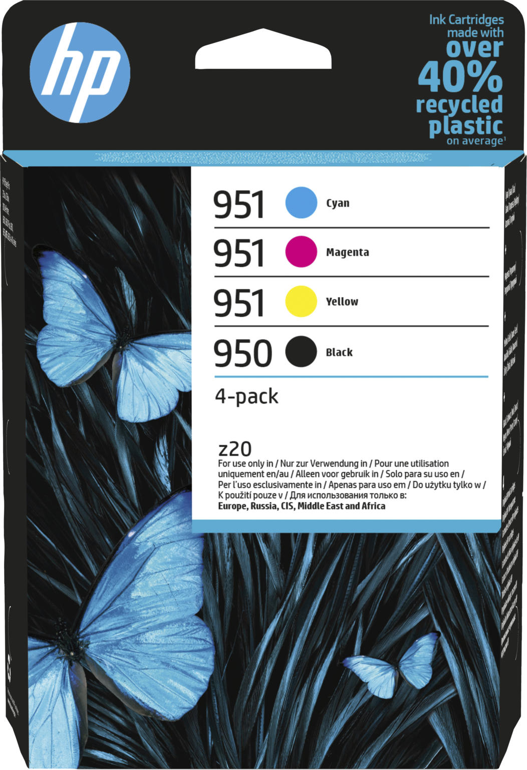 950/951 Combo pack zwart