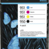950/951 Combo pack zwart