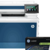 HP Color LaserJet Pro MFP 4302dw + 1 extra zwarte XL toner