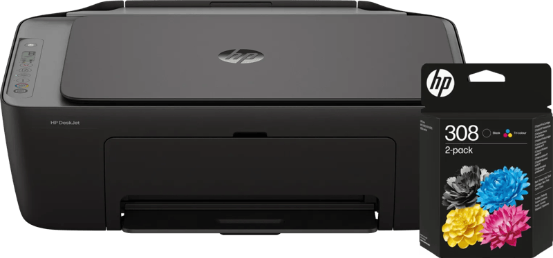 HP DeskJet 2920 All-in-One + 1 set extra cartridges
