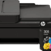 HP DeskJet 4320 All-in-One + 2 zwarte + 2 kleuren cartridges