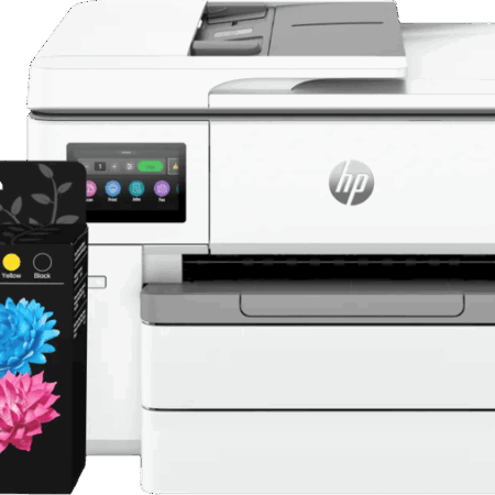 HP OfficeJet Pro 9730e + 1 set extra cartridges