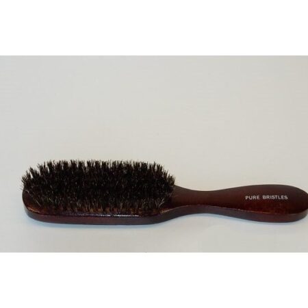 Haarborstel zwart pure 21x4 cm | Merkloos