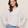 Haisley Top Off White