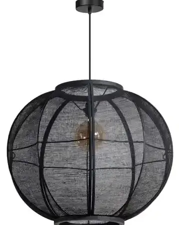 Hanglamp Fabric zwart