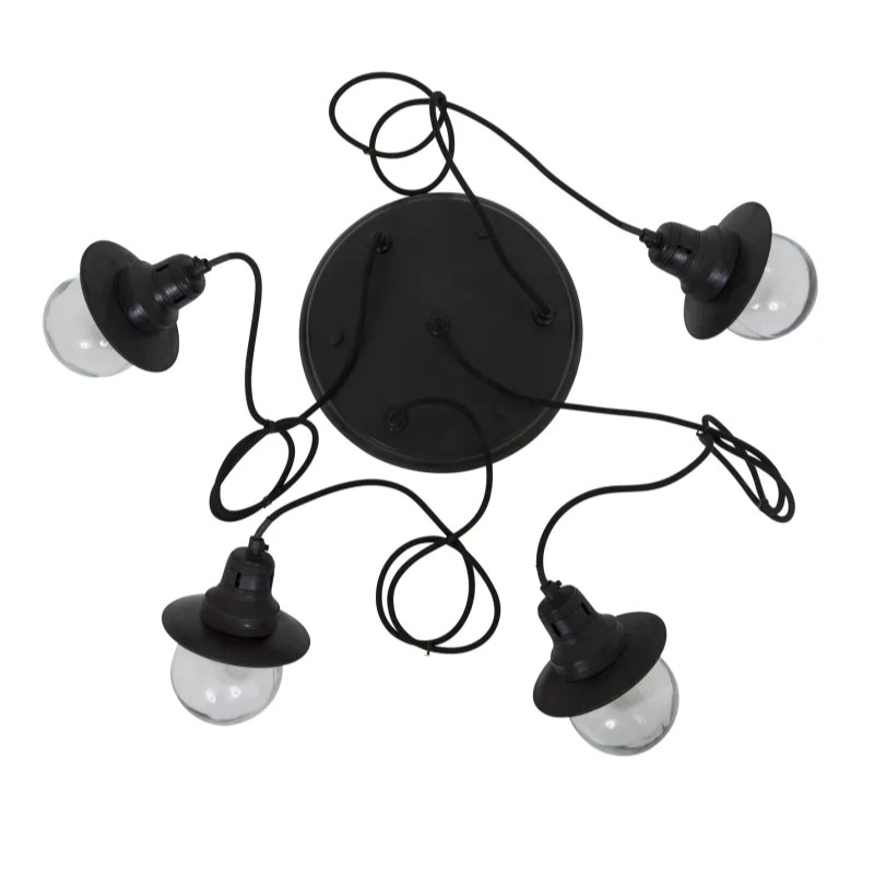 Hanglamp Felix Antiek Zwart