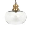 Hanglamp Hayley L Antiek Messing