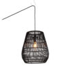 Hanglamp Nerida buiten zwart