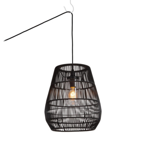 Hanglamp Nerida buiten zwart