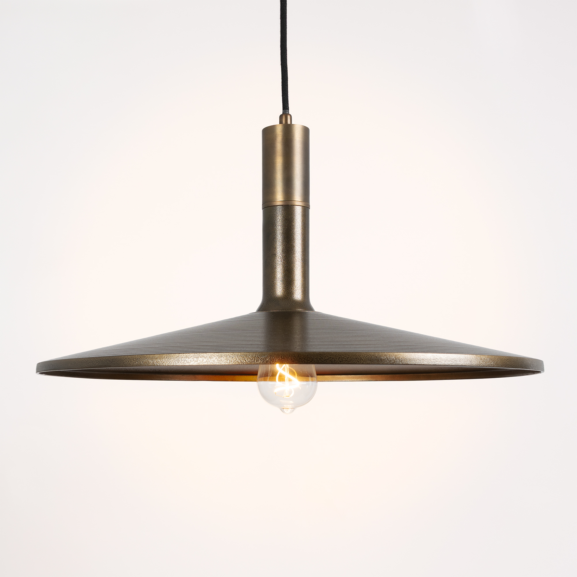 Hanglamp Roswell Antiek Messing