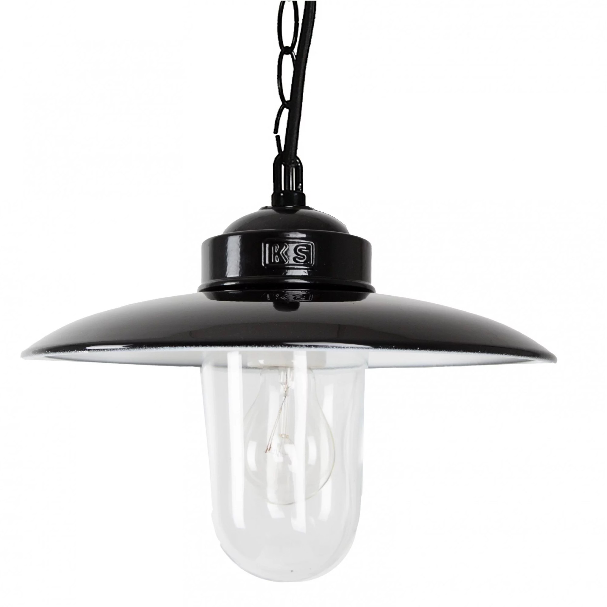 Hanglamp Solingen Zwart Aan Ketting