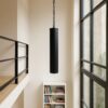 Hanglamp Tube XXL Antiek Zwart Ø7