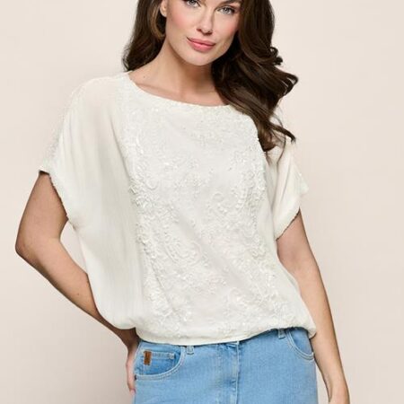 Hanna Top Off White