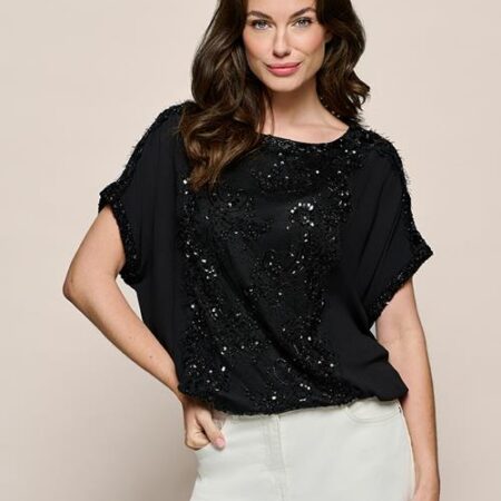 Hanna Top Zwart