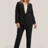 Hannah Blazer Zwart Maxi
