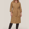 Harper Suède Jurk Zand Maxi