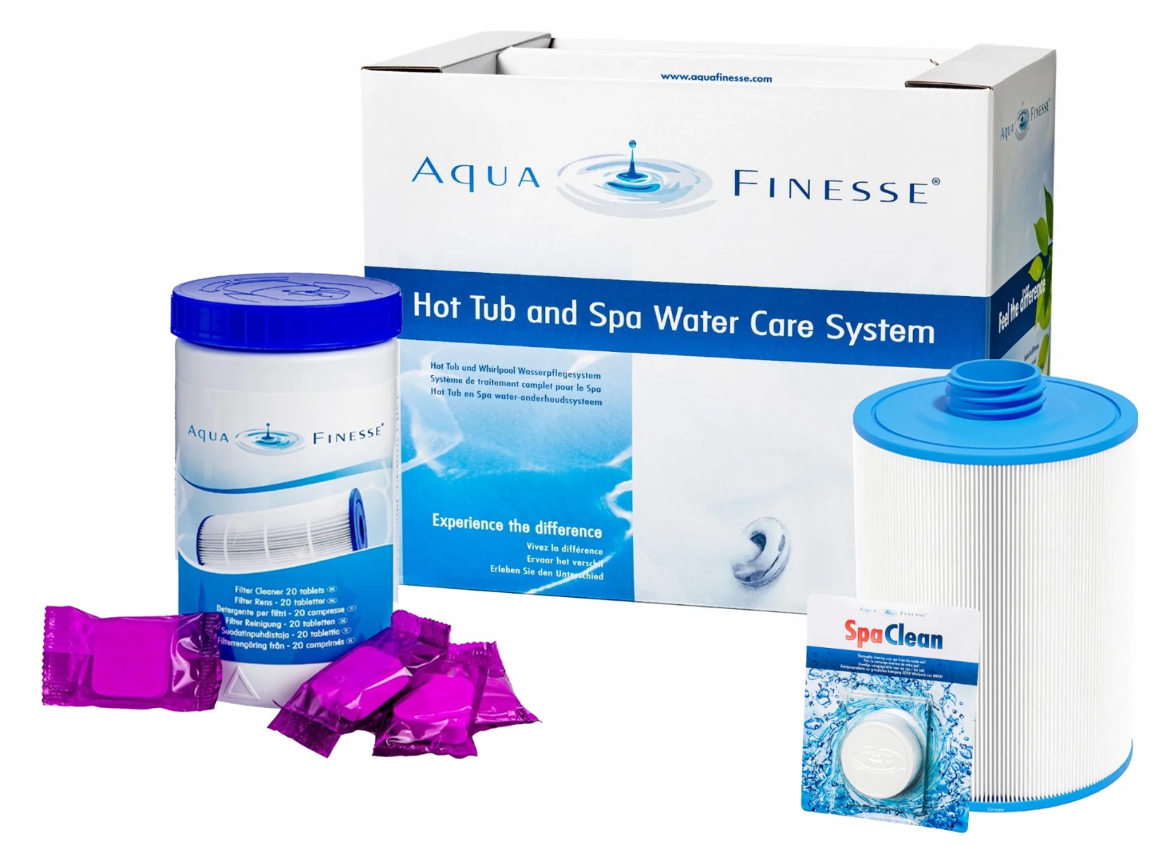 Helder Water onderhoudspakket voor W'eau Como spa | Toppy
