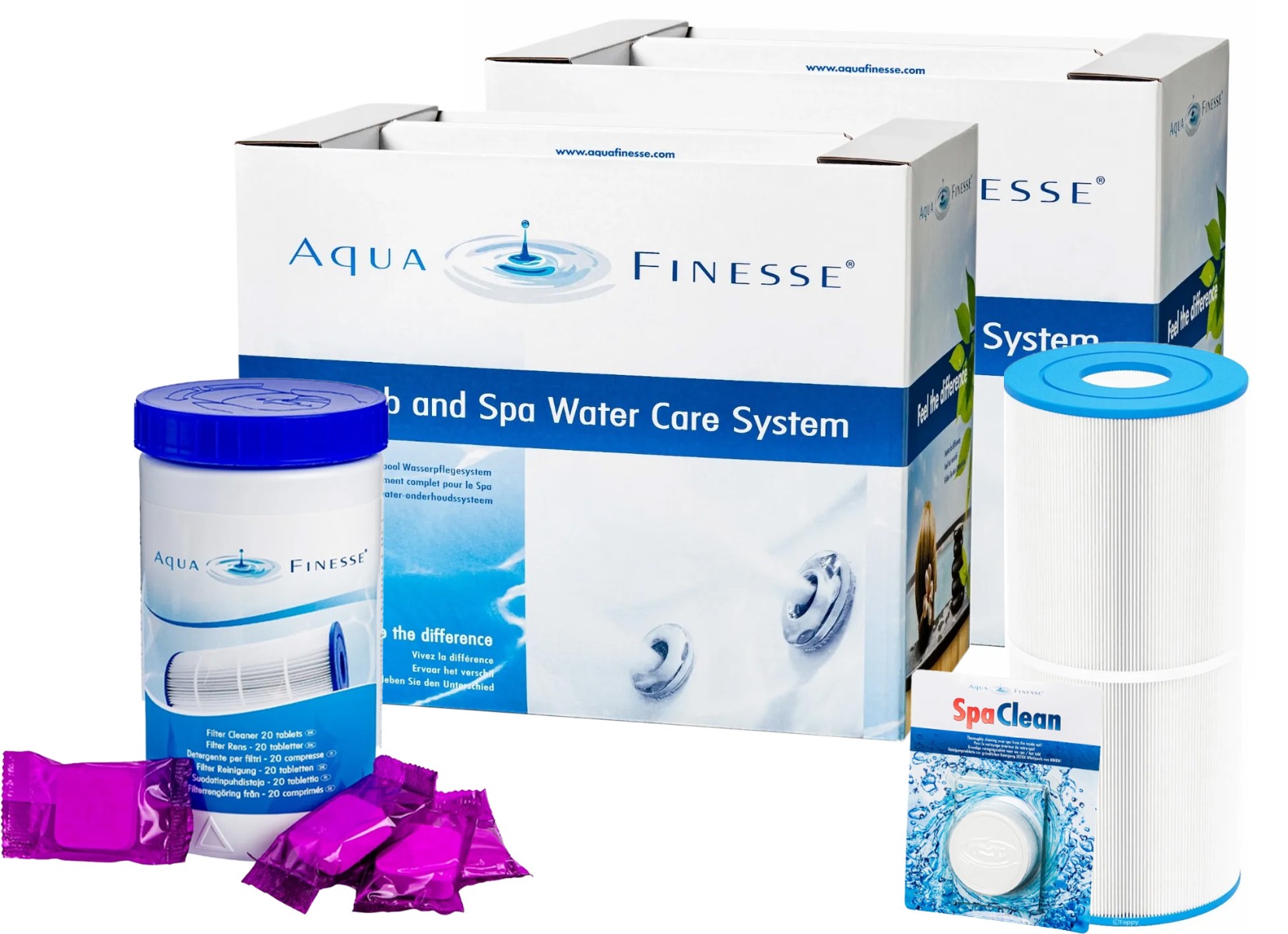 Helder Water onderhoudspakket voor W'eau Lagune spa | Toppy