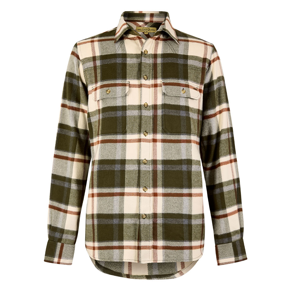 Heren Blouse Townley Dusky Green | Dubarry