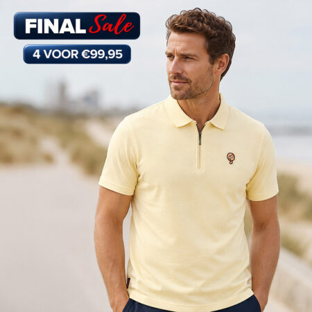 Heren Polo Zuidland | Lichtgeel