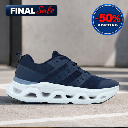 Heren Sneaker Holten | Donkerblauw/ Wit