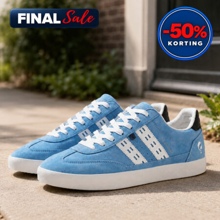 Heren Sneaker Platinum | Lichtblauw/Wit