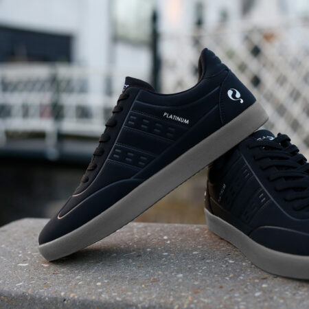Heren Sneaker Platinum One | Zwart/Antraciet