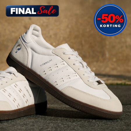 Heren Sneaker Titanium | Wit/Wit