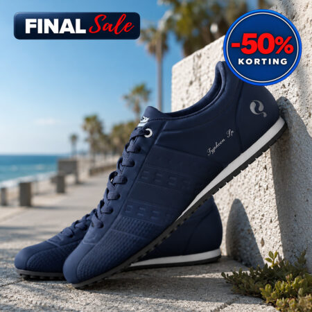 Heren Sneaker Typhoon SP One | Middenblauw/ Wit