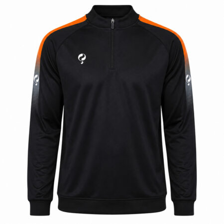 Heren Sweater Foor Zwart / Oranje / Wit