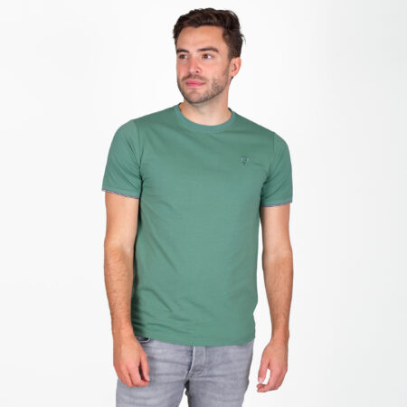 Heren T-shirt Dronten | Bladgroen