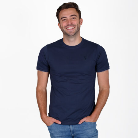 Heren T-shirt Dronten | Donkerblauw