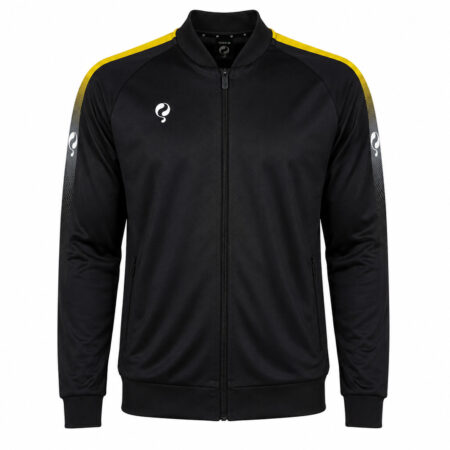 Heren Trainingsjack Doan Zwart / Geel / Wit