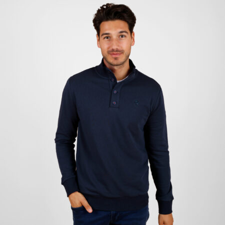 Heren Trui Plaatsluis | Donkerblauw