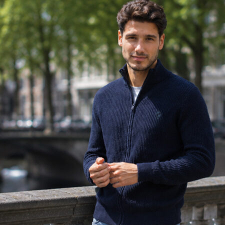 Heren Vest Vaals | Donkerblauw