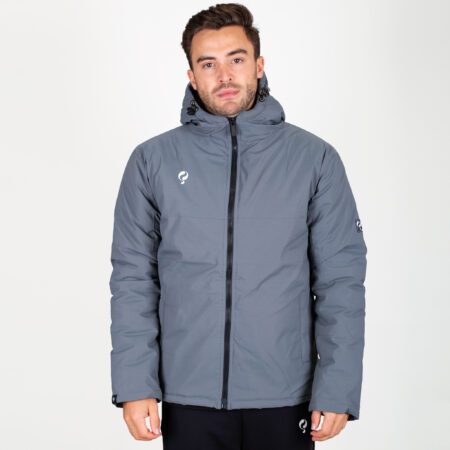 Heren Winterjas Evergreen | Grijs/Wit