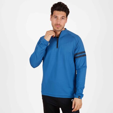 Heren Zip Sweater Legend | Blauw